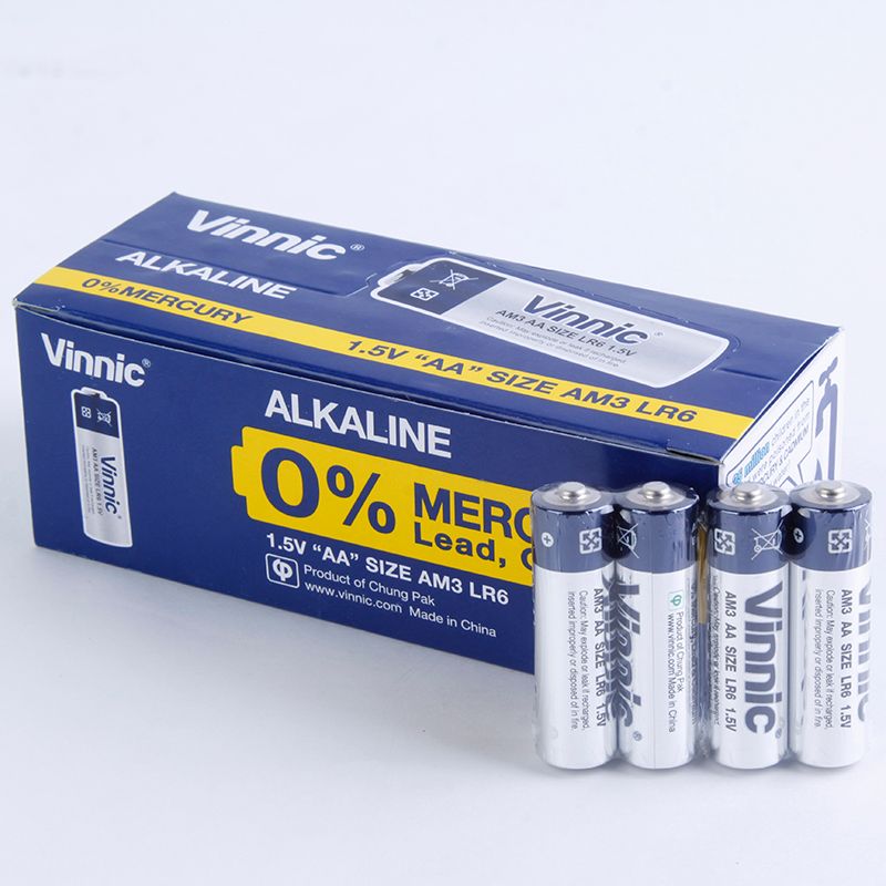 VINNIC银战士碱性5号电池