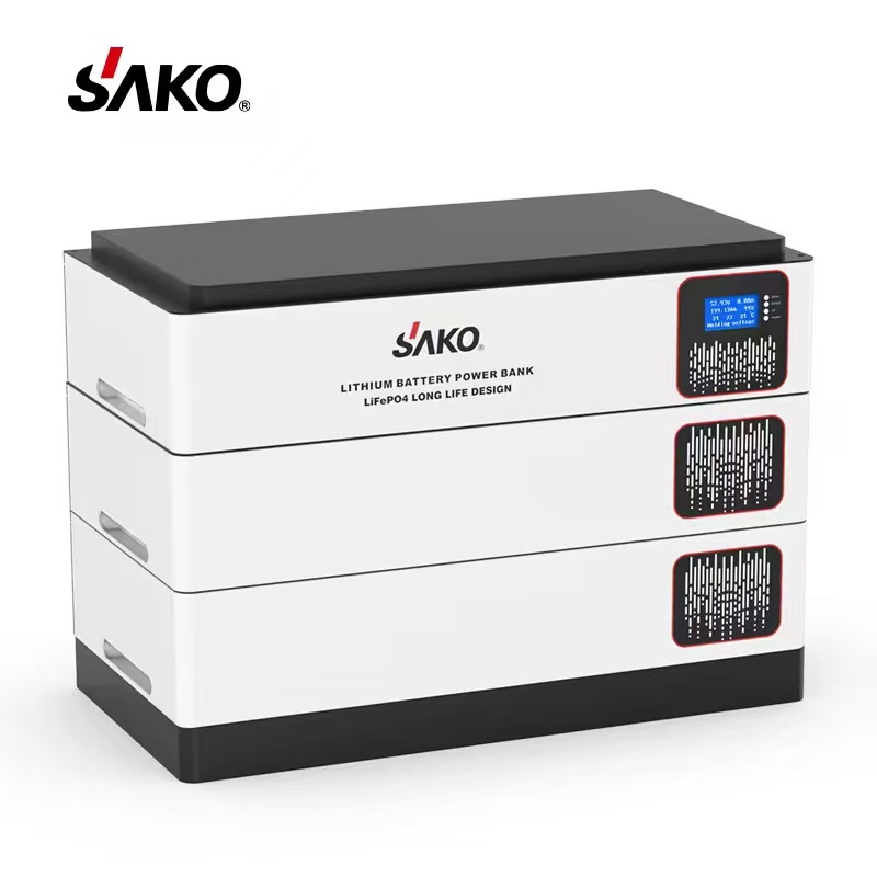 SAKO 三科 锂电池 200AH 高压堆叠式太阳能离网家庭储能系统磷酸铁锂电池