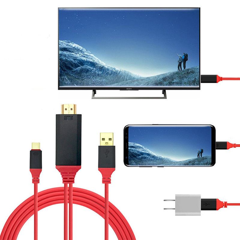 2M Hdmi Type C Hdtv Adapter Kabel 4K 108