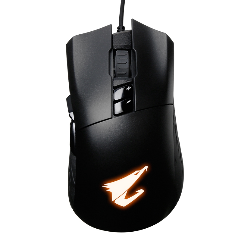 技嘉AORUS M3电竞光学引擎游戏鼠标usb 电脑RGB有线鼠标