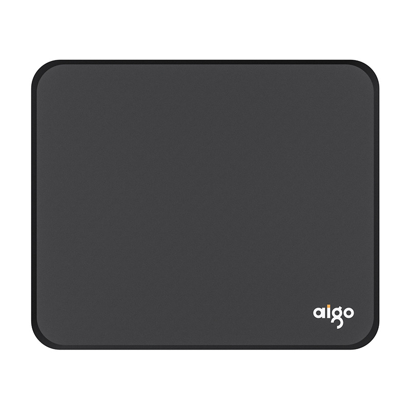 爱国者（aigo）M1鼠标垫 黑色 经典尺寸300*250*3mm 家用办公游戏