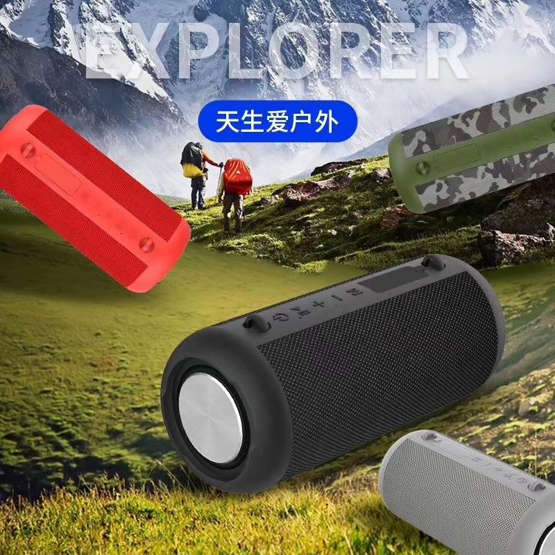 新款20W大功率蓝牙音箱户外无线IPX6级防水便携式低音炮音响