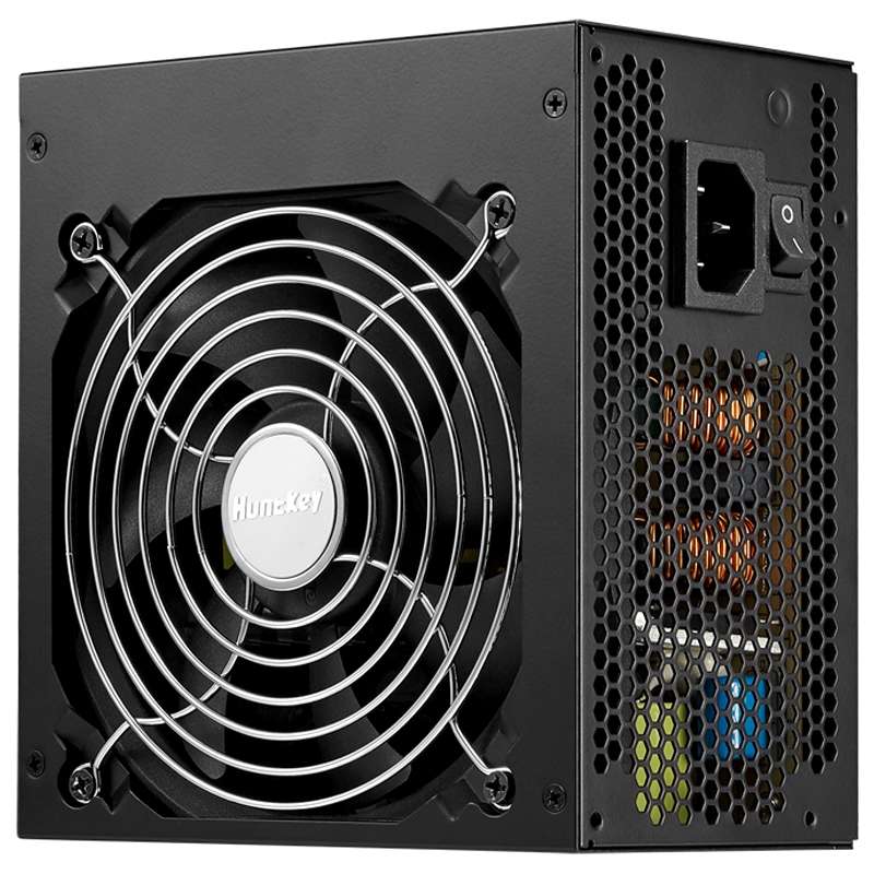 航嘉WD600K台式机电脑主机金牌电源静音支持背线额定500W