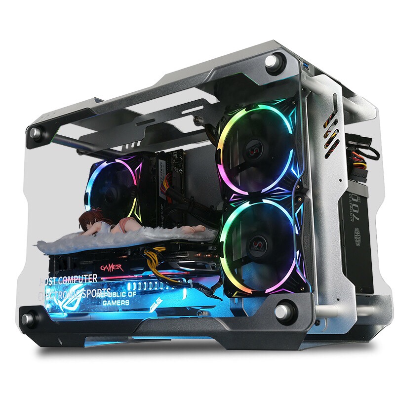 酷睿十代I5 10400F/丽台P620水冷台式电脑主机家用办公AI/PS