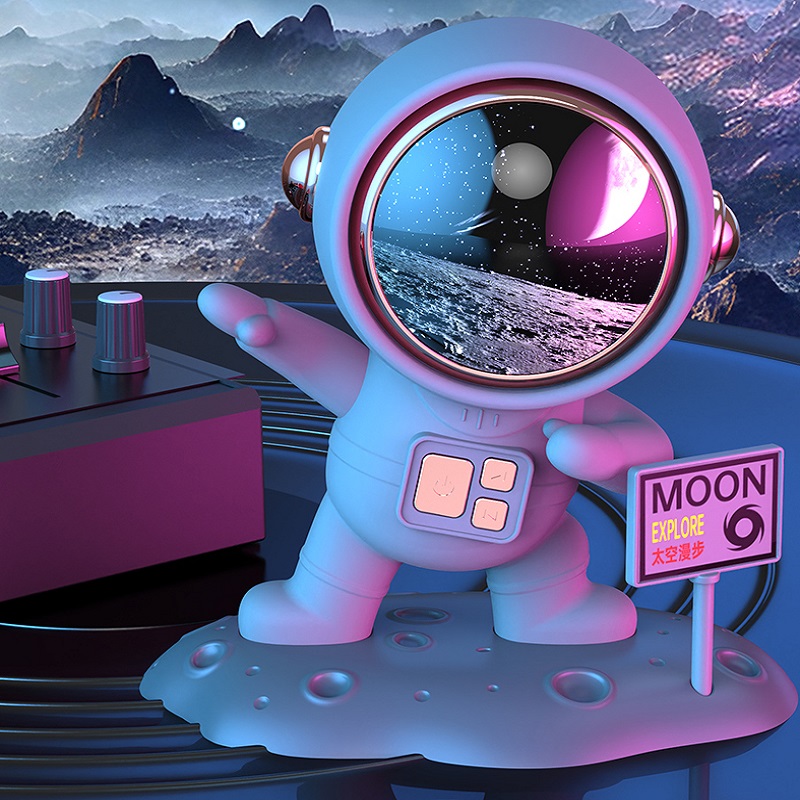 宇航员无线蓝牙音箱太空机器人蓝牙音响创意太空人可爱音箱低音炮迷你桌面小音响usb
