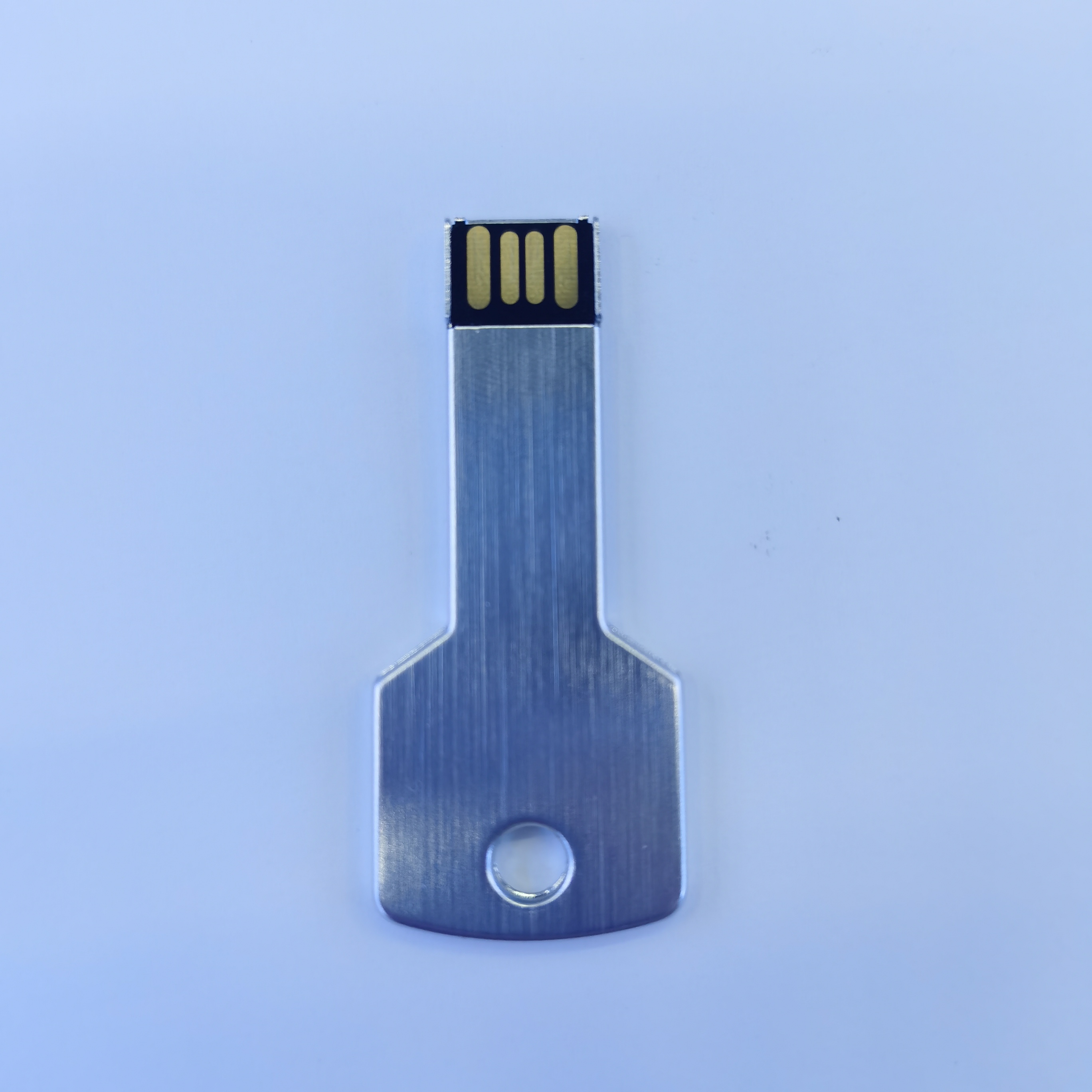 U盘 金属钥匙高速移动盘创意商务高贵银