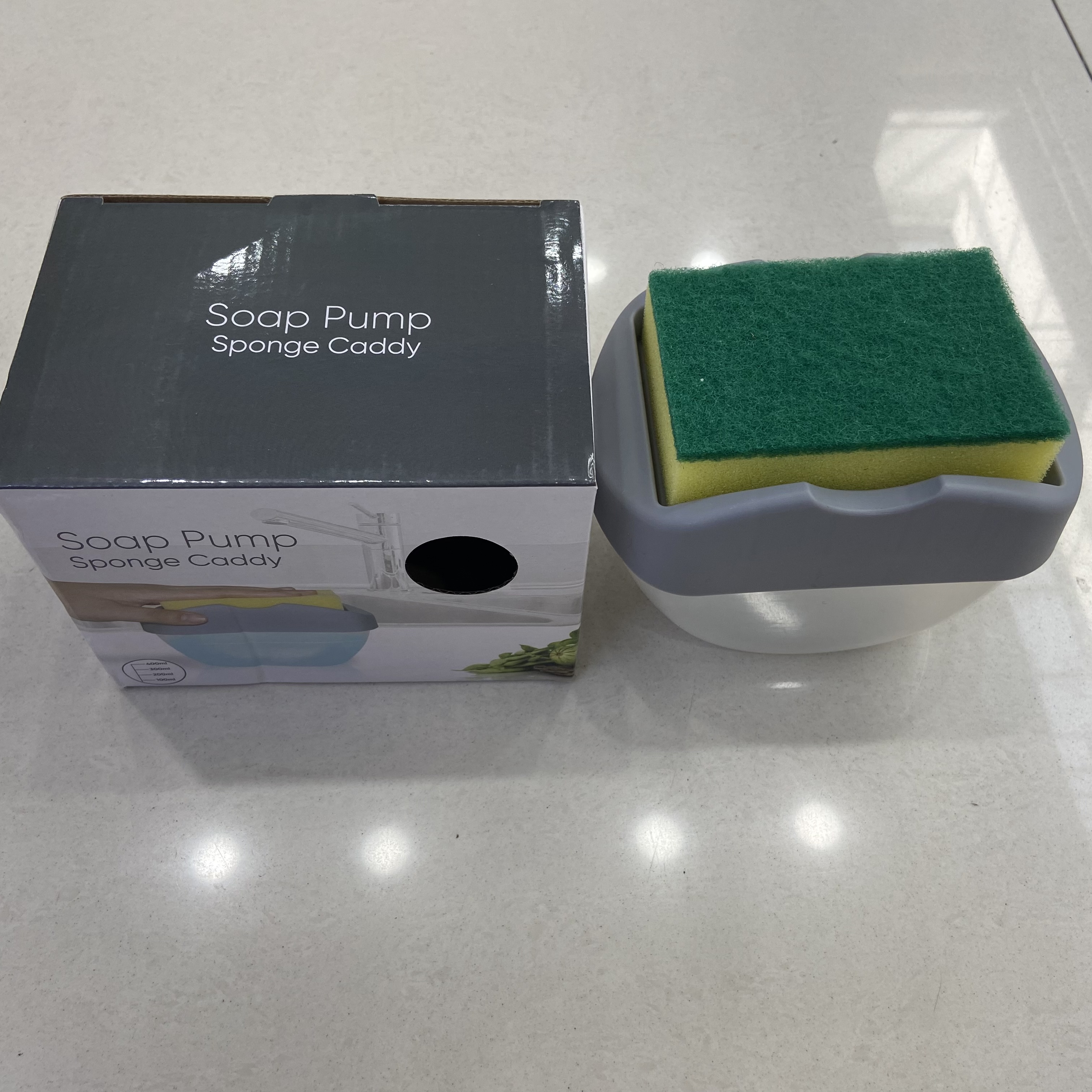 厨房自动皂液盒清洁器洗洁精按压式出液盒百