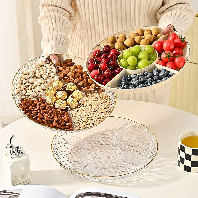 M56-6622多格干果盘糖果盘坚果盘家