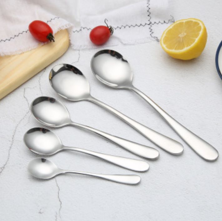 好货 不锈钢勺子餐具勺长柄咖啡勺儿童汤勺