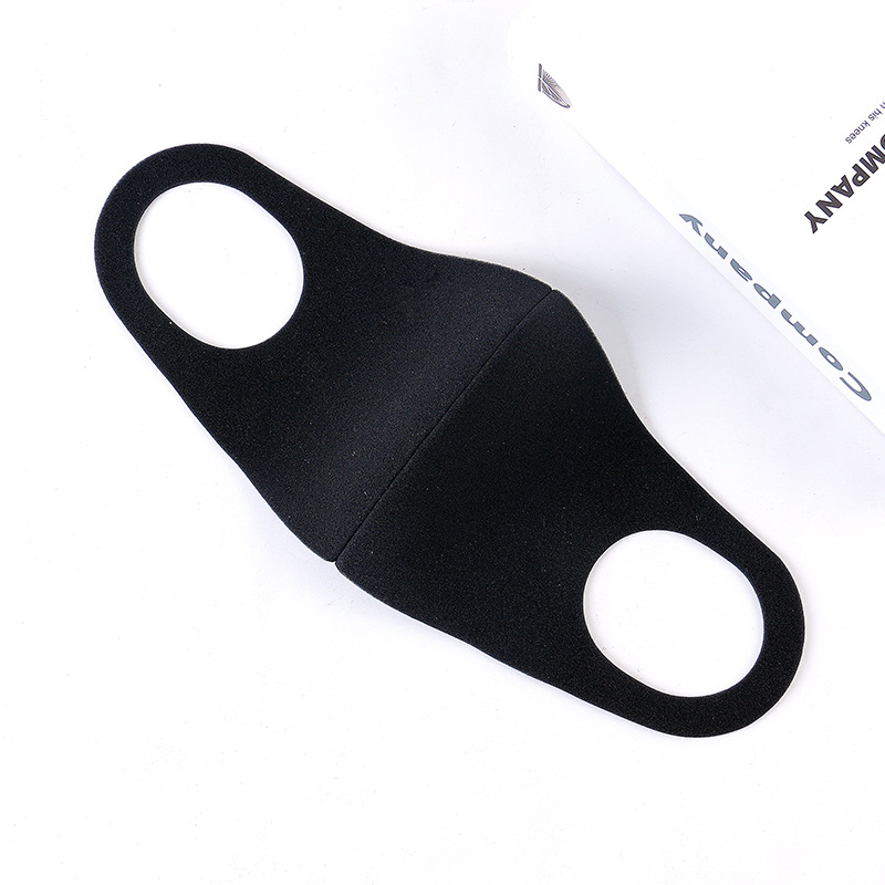 夏季防晒海绵口罩时尚透气个性款口罩防尘可