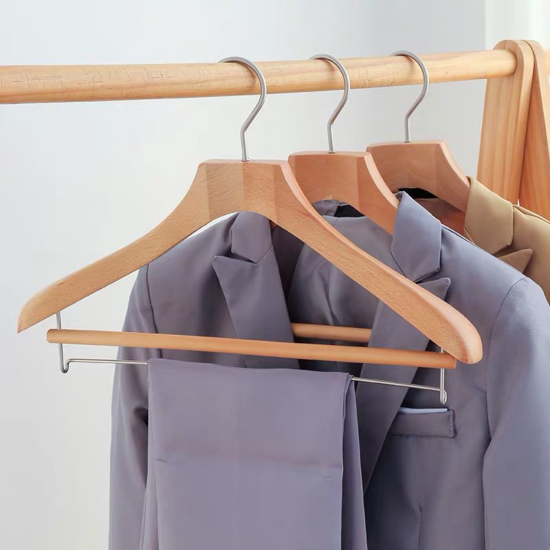 榉木大衣架高档时尚衣架高端私人定制可定制