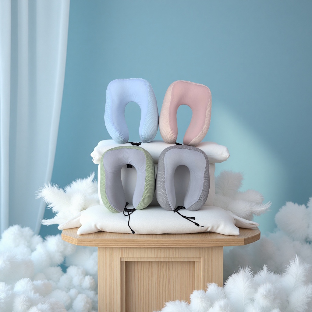 旅行充气枕趴枕旅行用品便携舒适防滑软垫