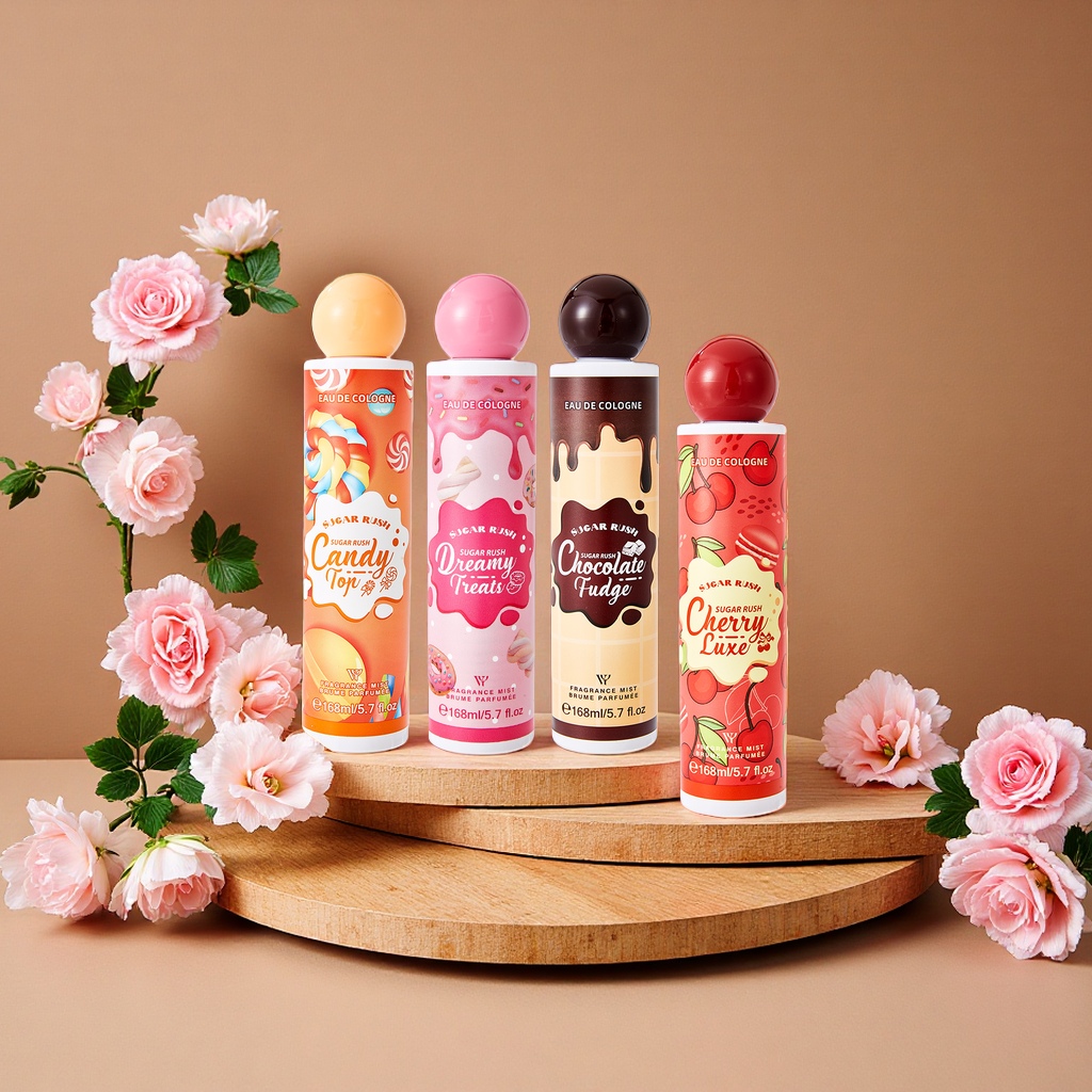 中东南美爆款168ml圆头设计身体喷雾香