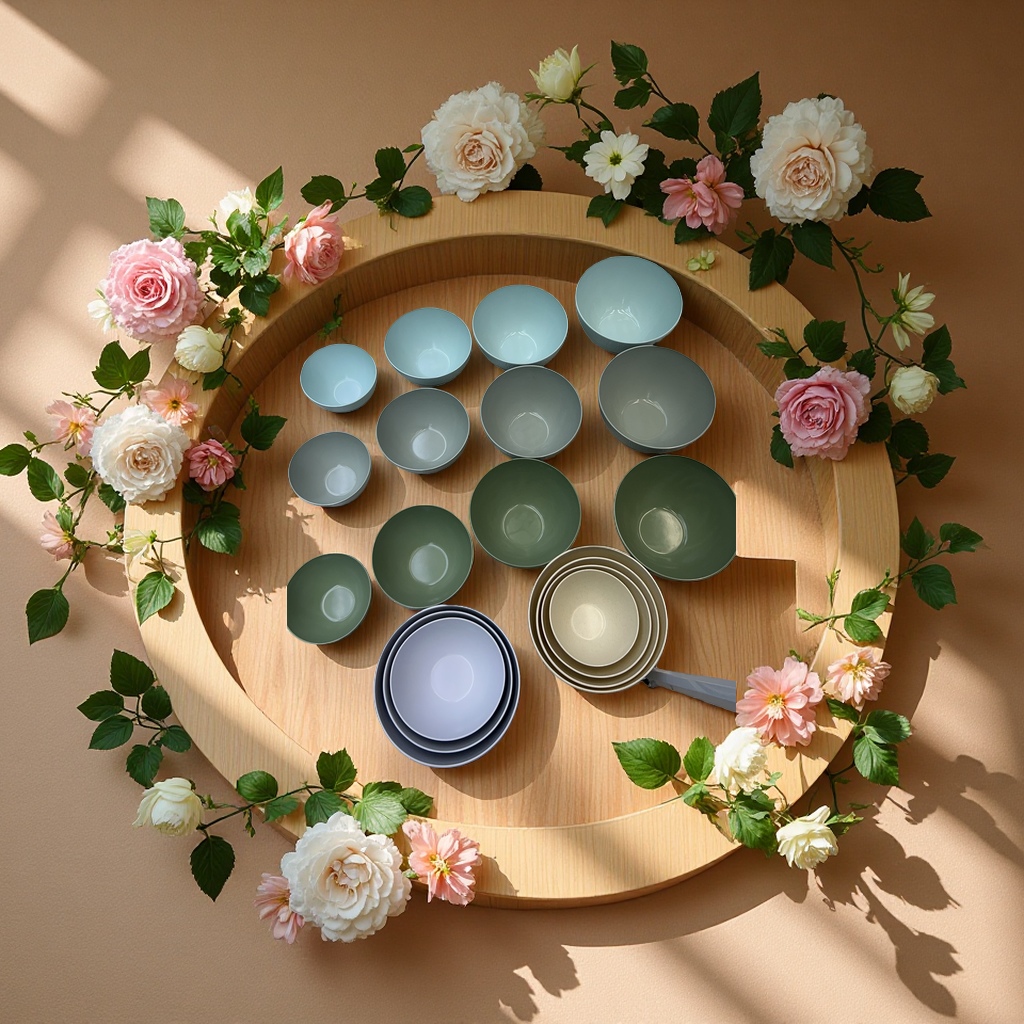 沙拉碗大号陶瓷餐盘家用厨房餐具套装简约风