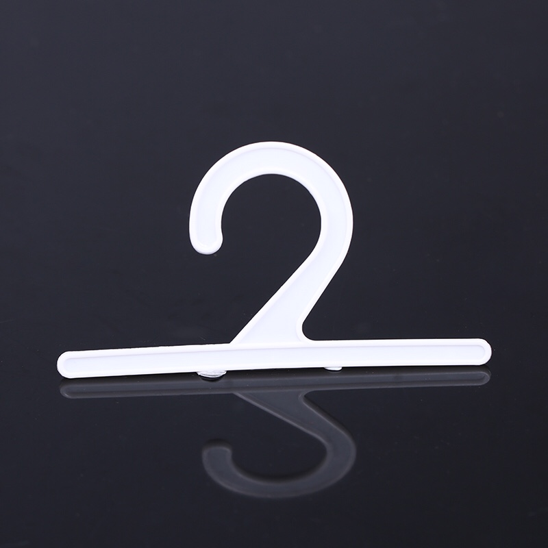 一字衣架钩子一字钩透明钩黑色钩衣夹塑料衣