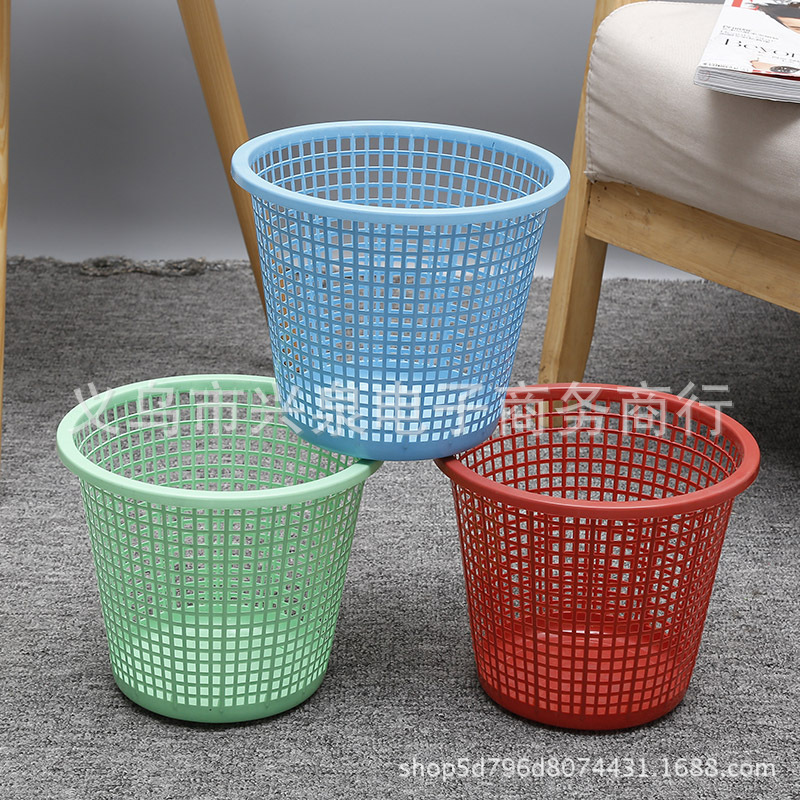 【2-2区】垃圾桶 300/件一元塑料垃圾筐 垃圾桶 纸篓 市一元两元地摊百货批