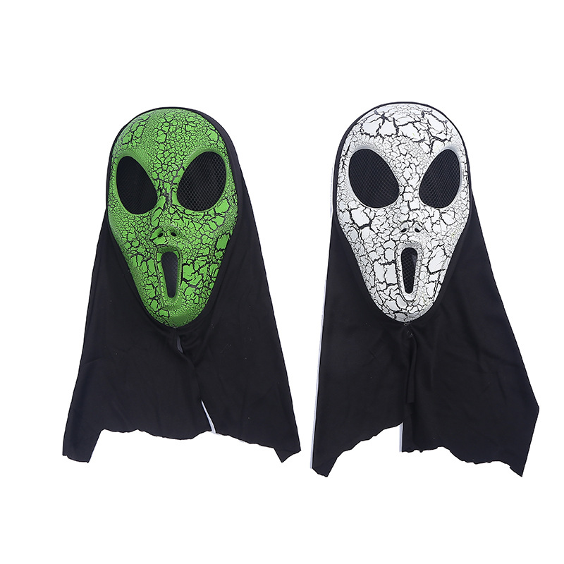 万圣节惊声尖叫鬼脸面具整蛊吓人面具带头巾