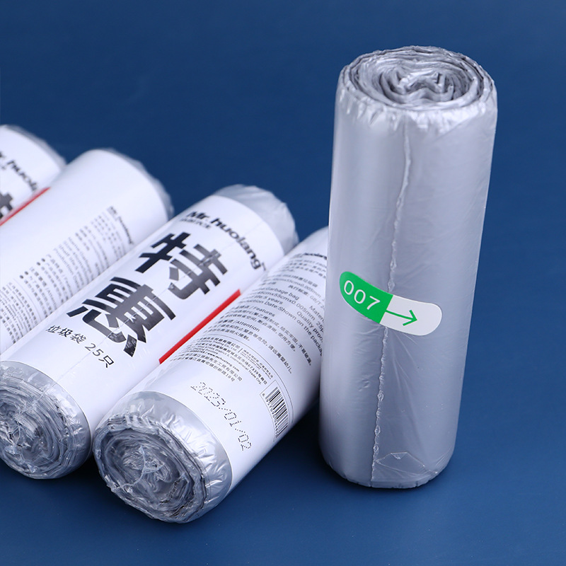 货郎先生垃圾袋家用加厚一次性源头工厂点断式平口式PE拉圾塑料袋