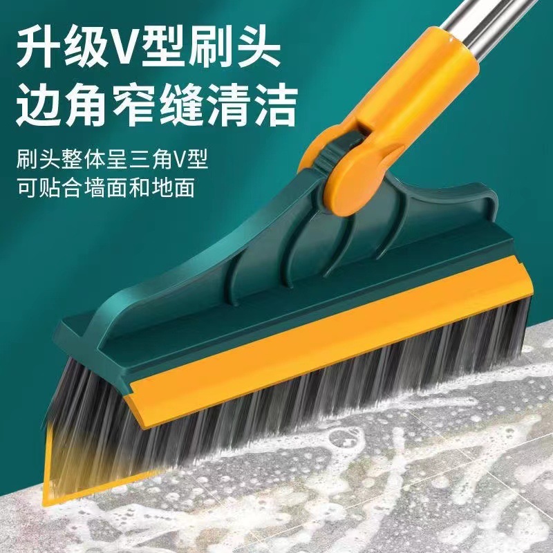 二合一卫生间地板刷长柄浴室缝隙地缝刷地刷