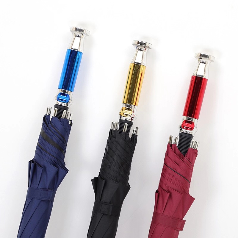 全纤维伞架黑胶防紫外线劳斯来斯防风超大伞