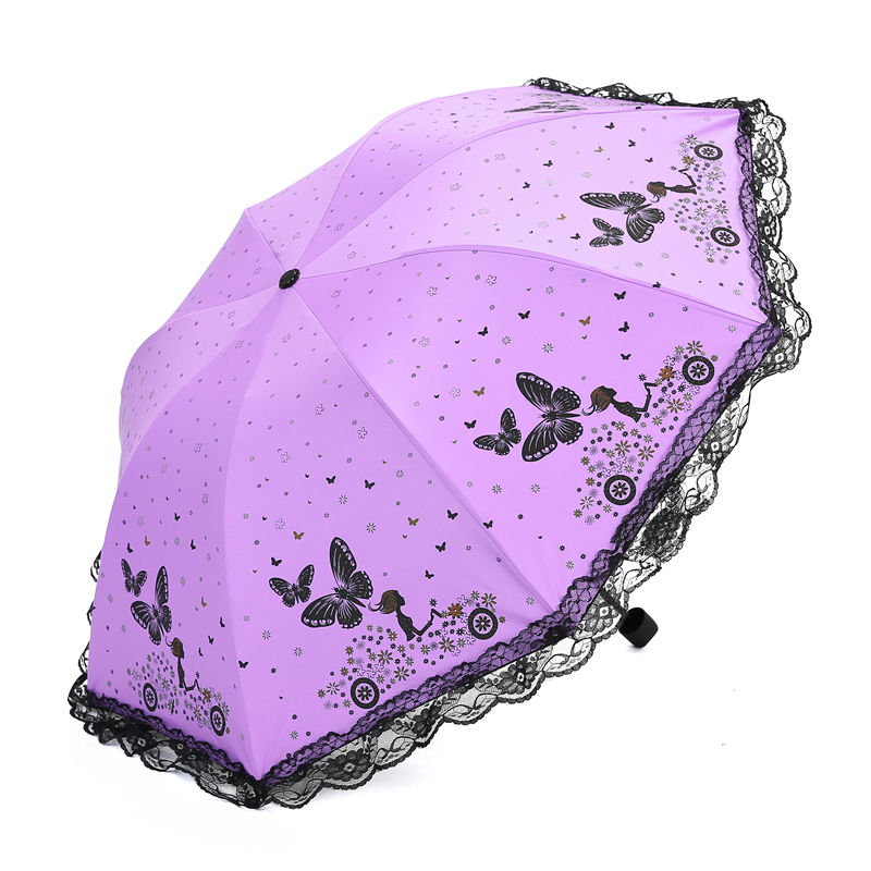 十骨八骨大号双人雨伞黑胶防晒遮阳晴雨伞男