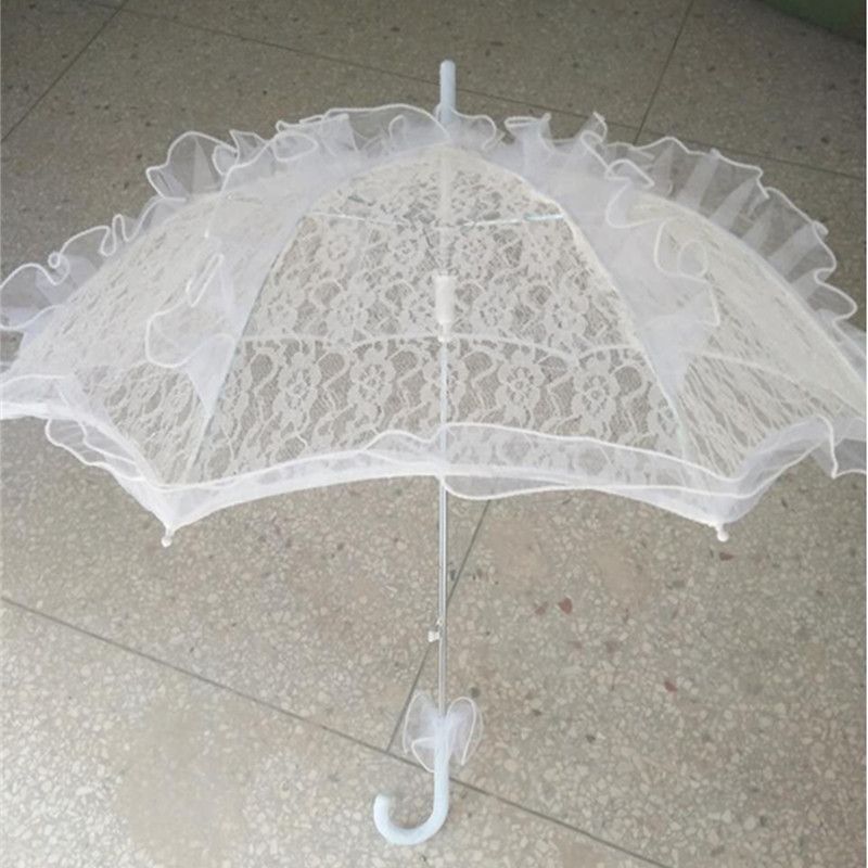 德祯  婚纱蕾丝花边伞  新娘伞   摄