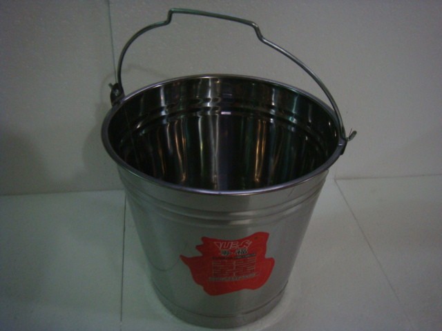 【厂家直销】供应不锈钢无磁水桶24cm