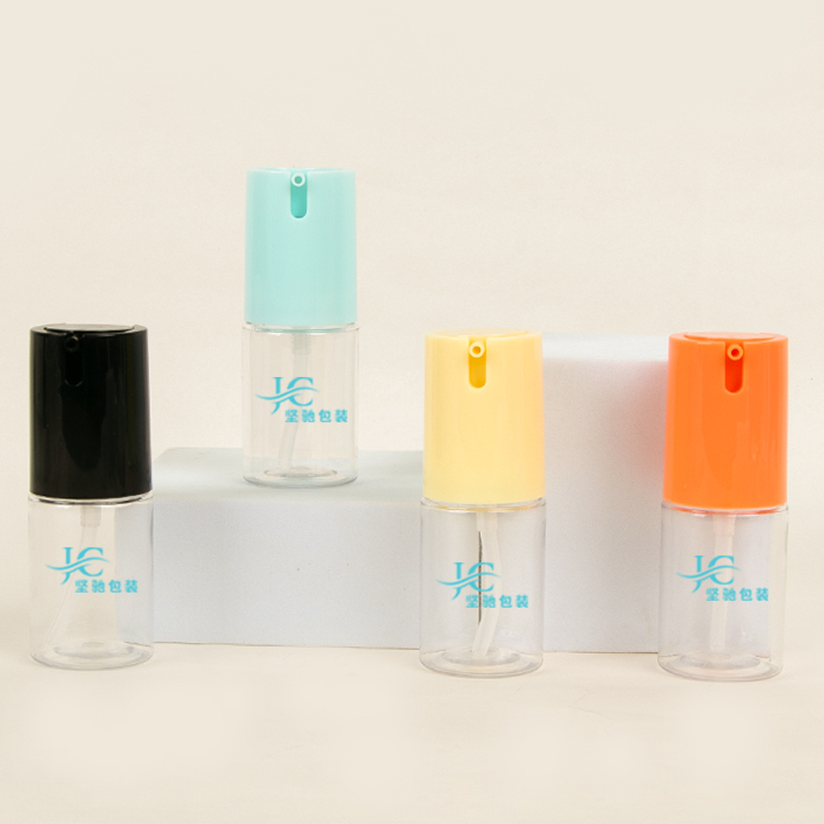 清新马卡龙色按压乳液瓶30ml旅行便携分