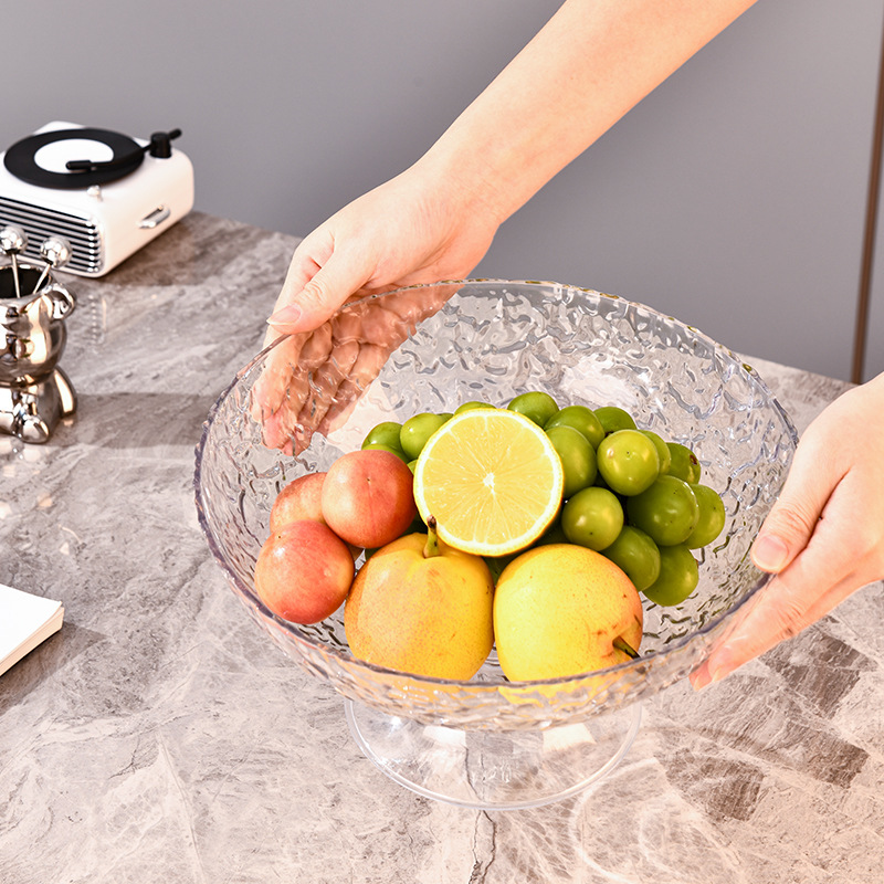 K10-2753透明果盘糕点盘新中式干果