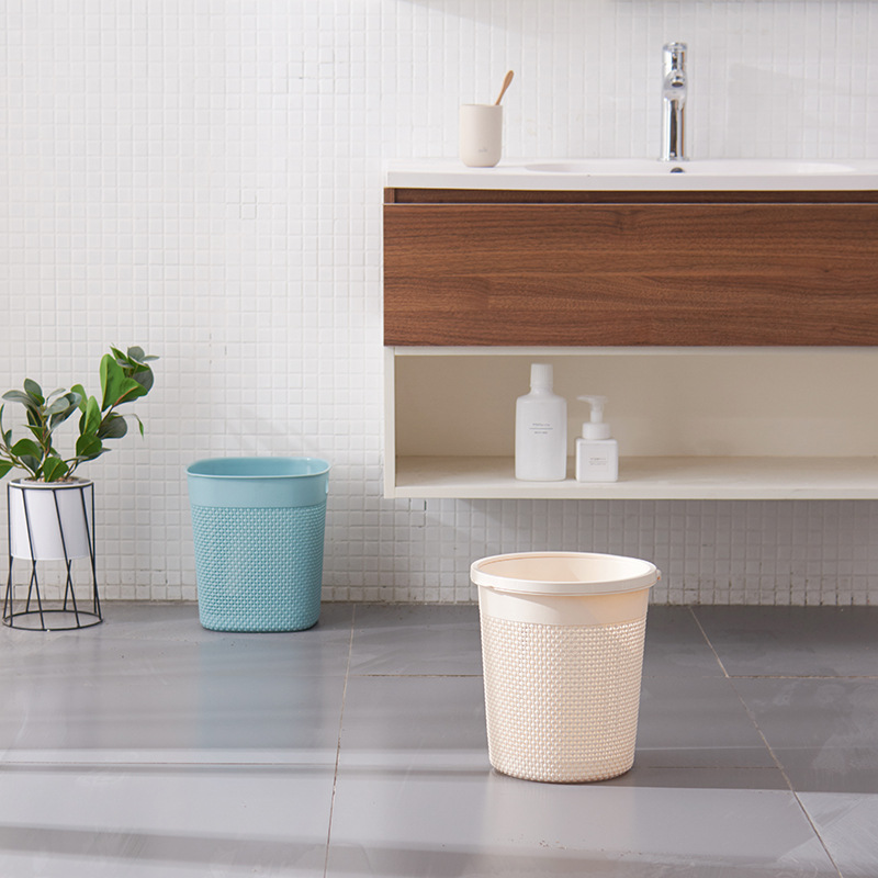 厂家直销小号满天星垃圾桶便携办公室纸篓厨