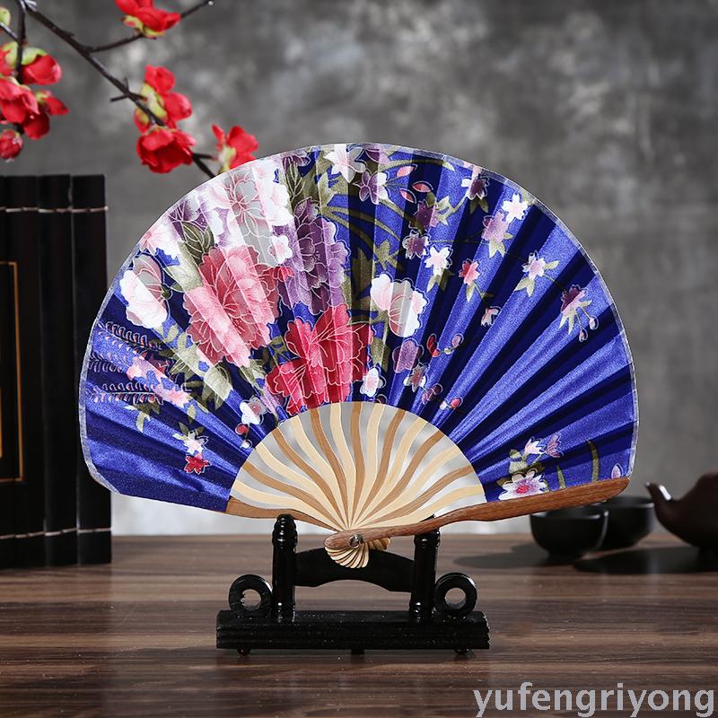 龙刀扇中国风女式扇子古典随身便携古风小折