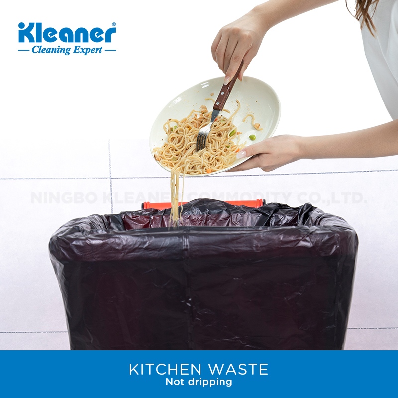 黑色加厚垃圾袋厨房专用学生卡通塑料垃圾袋