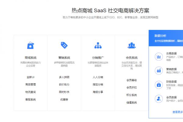 热点商城小程序系统提供微信、抖音、百度、